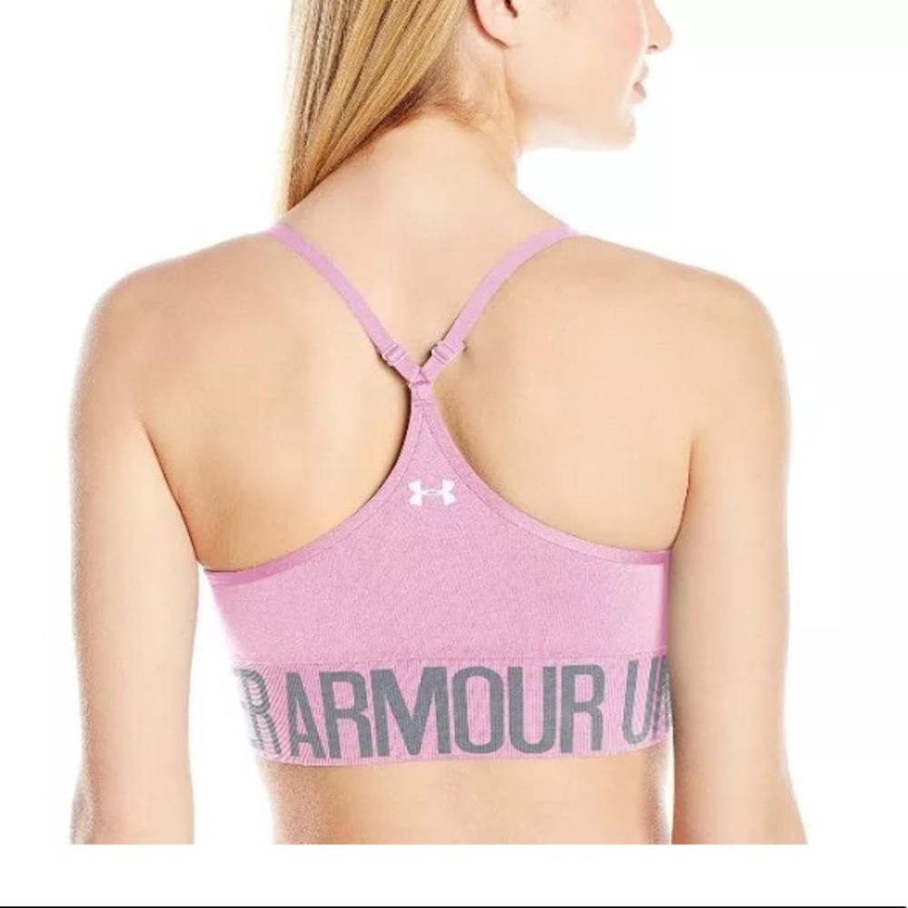 Under Armor Low Impact seamless sports bra NWT - Picture 2 of 6